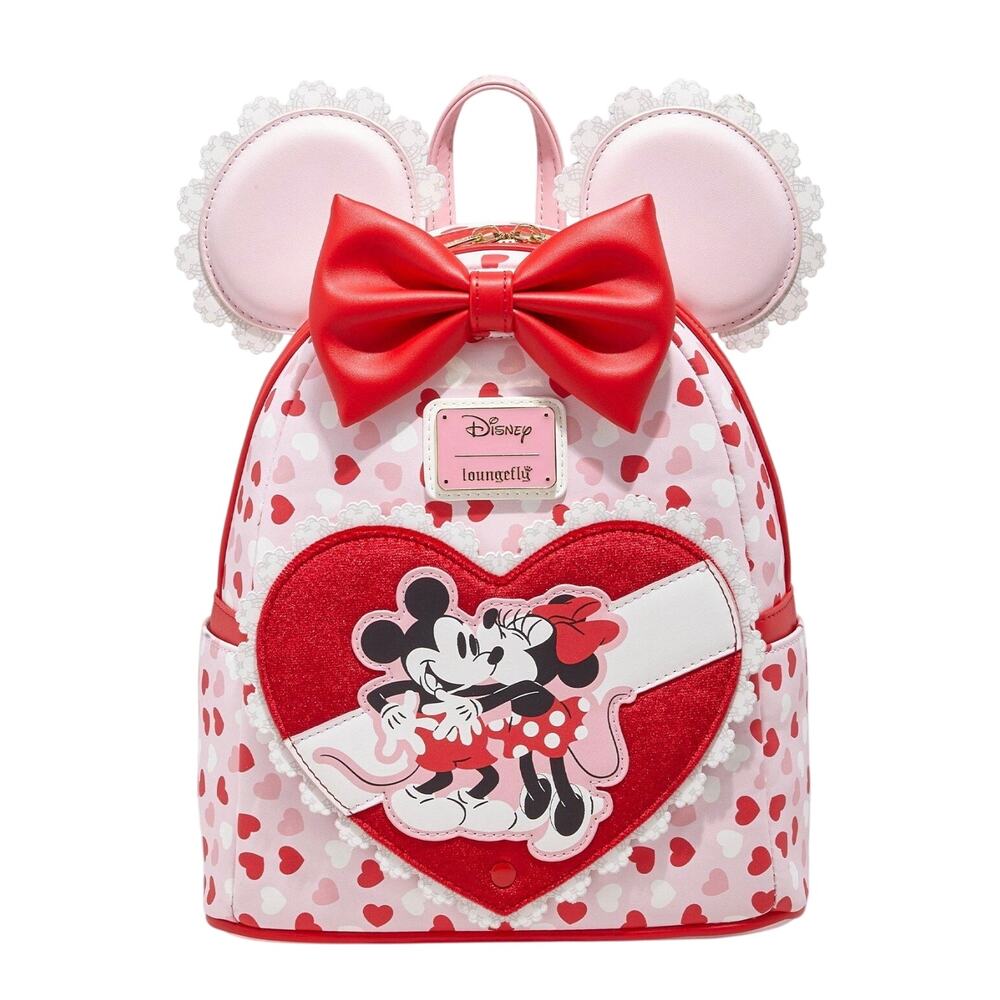 Loungefly Mickey & Minnie Valentine's Day Chocolate Scented Backpack Exclusive